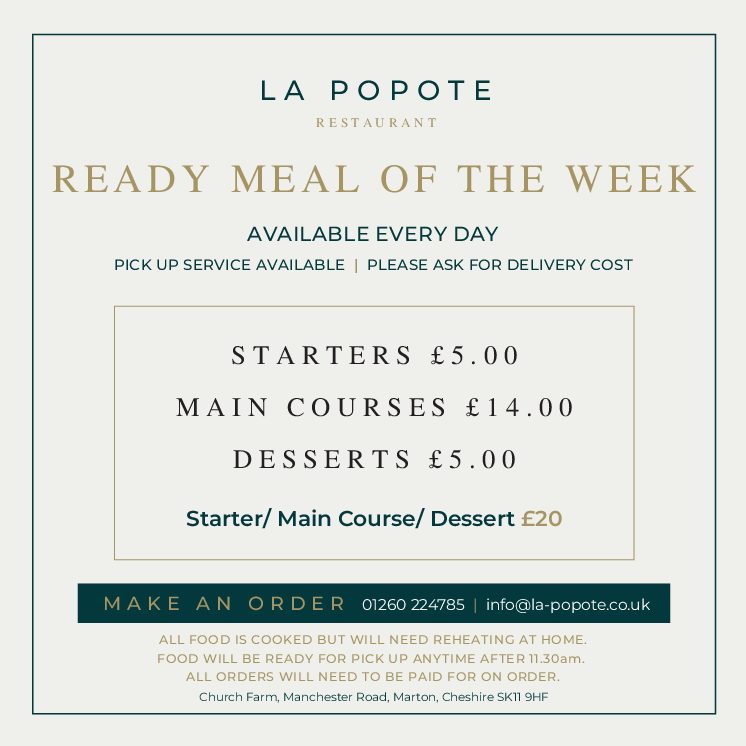 Ready Meal Menu of the Week